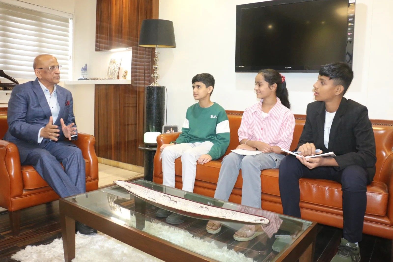 Interviewed by young mind on the occasion of Children’s Day